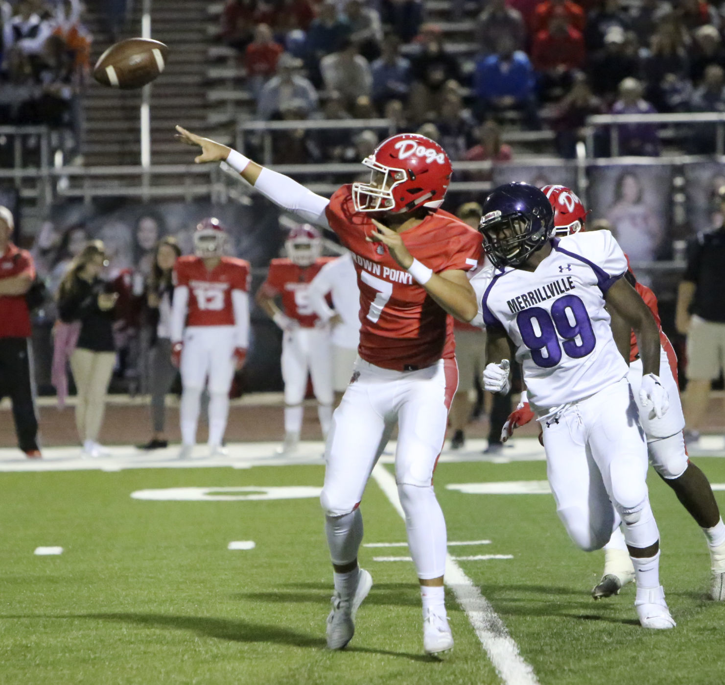 Crown Point at Merrillville football